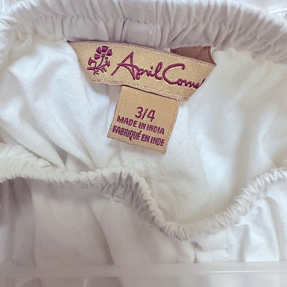 April Cornell Girls Cotton Pantaloons - Picture 3 of 3